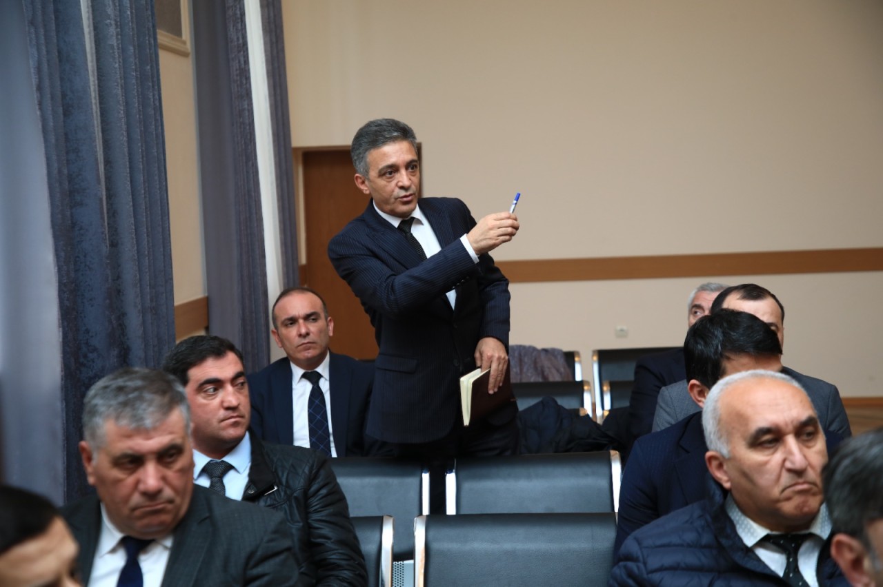 İcra başçısı Niyazi Bayramov səyyar görüş keçirdi - FOTOLAR