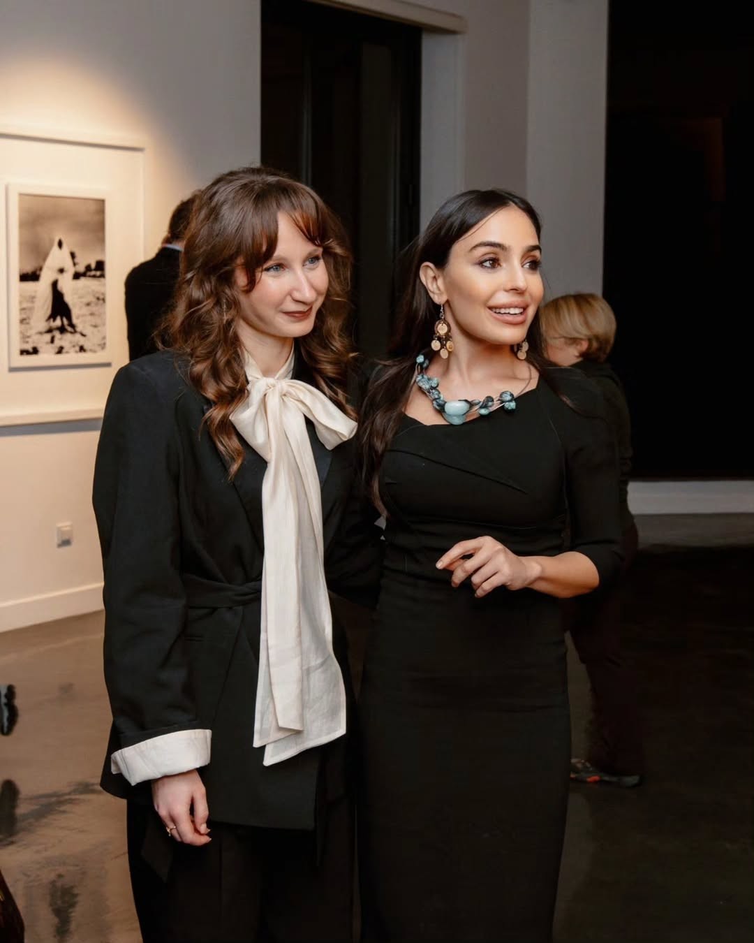 Leyla Əliyeva "Sinxronizasiya" sərgisində - FOTOLAR