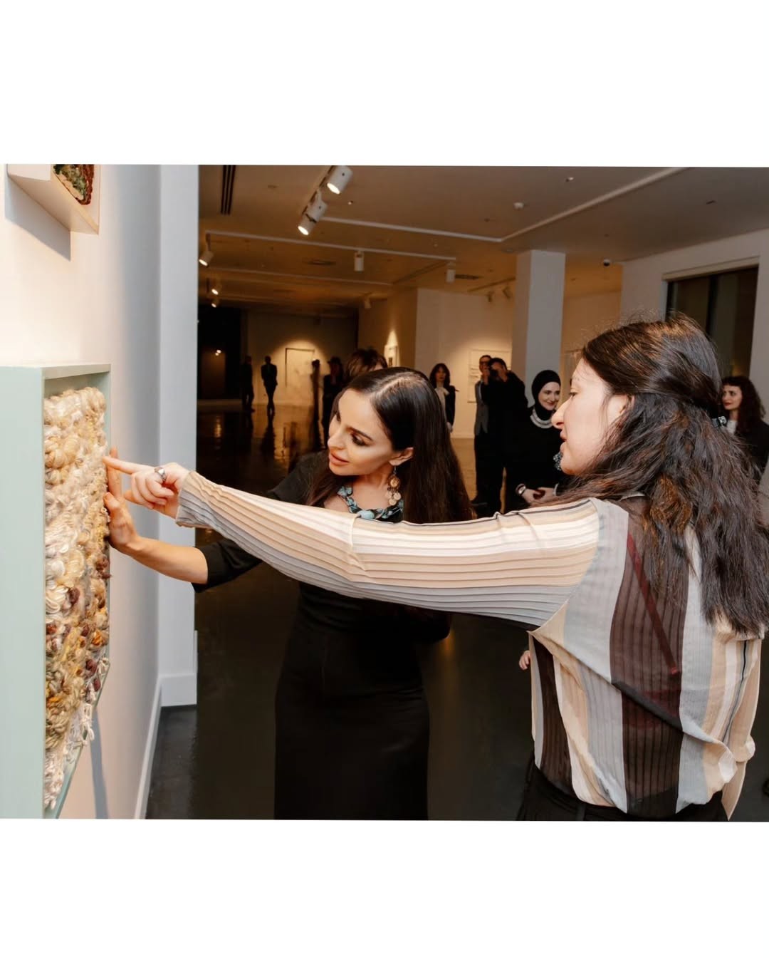 Leyla Əliyeva "Sinxronizasiya" sərgisində - FOTOLAR