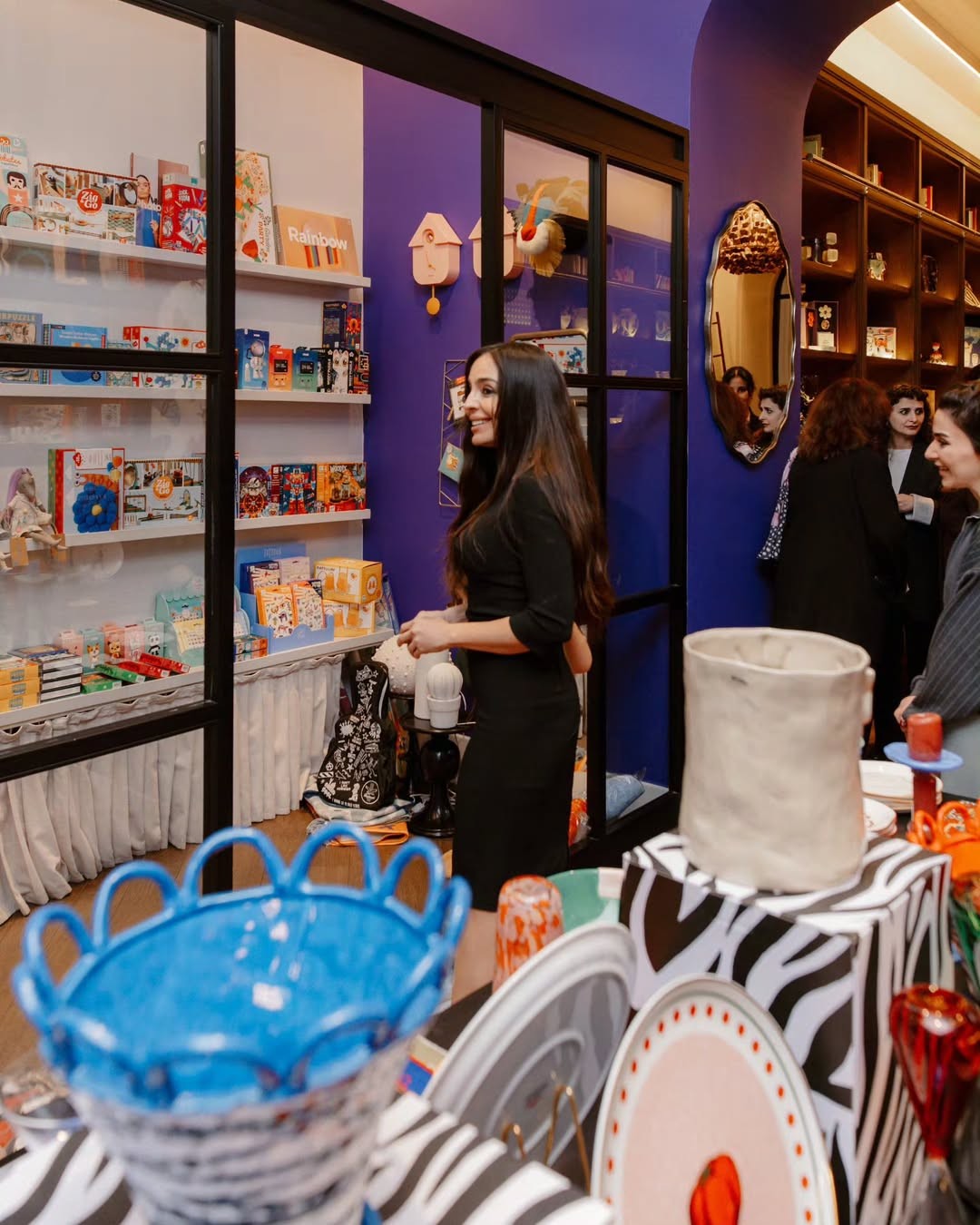 Leyla Əliyeva "Sinxronizasiya" sərgisində - FOTOLAR