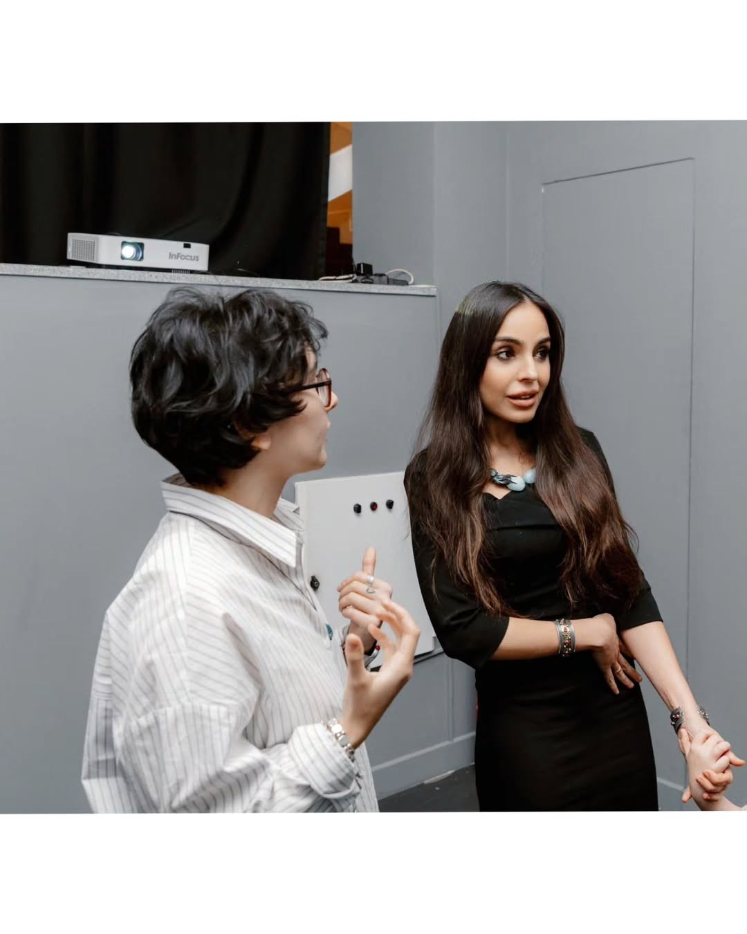 Leyla Əliyeva "Sinxronizasiya" sərgisində - FOTOLAR