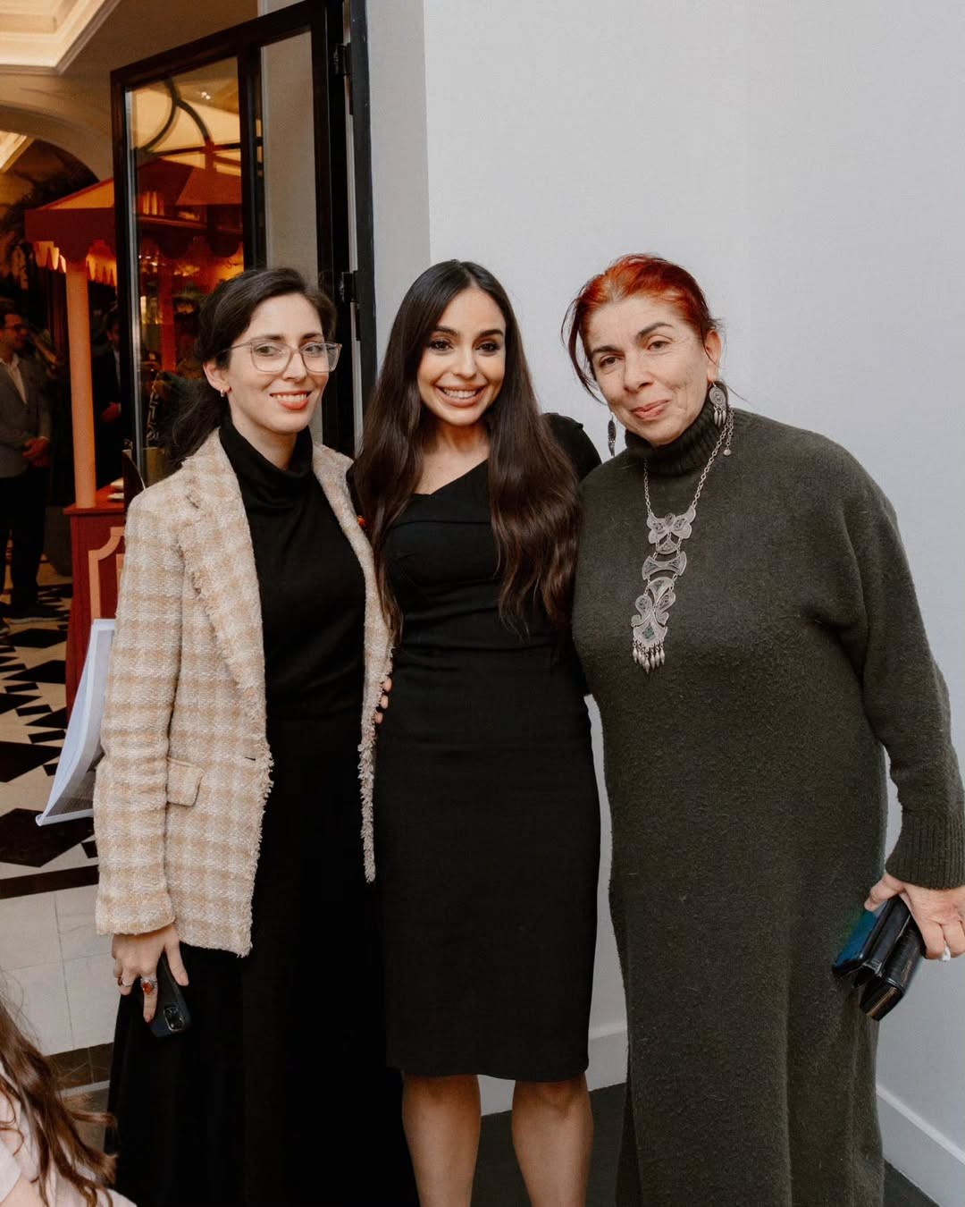 Leyla Əliyeva "Sinxronizasiya" sərgisində - FOTOLAR