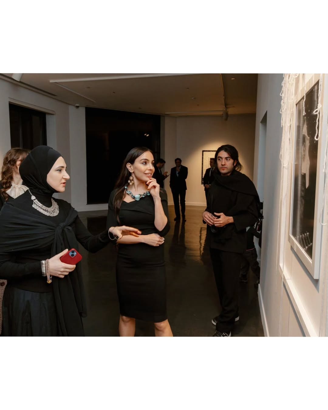 Leyla Əliyeva "Sinxronizasiya" sərgisində - FOTOLAR