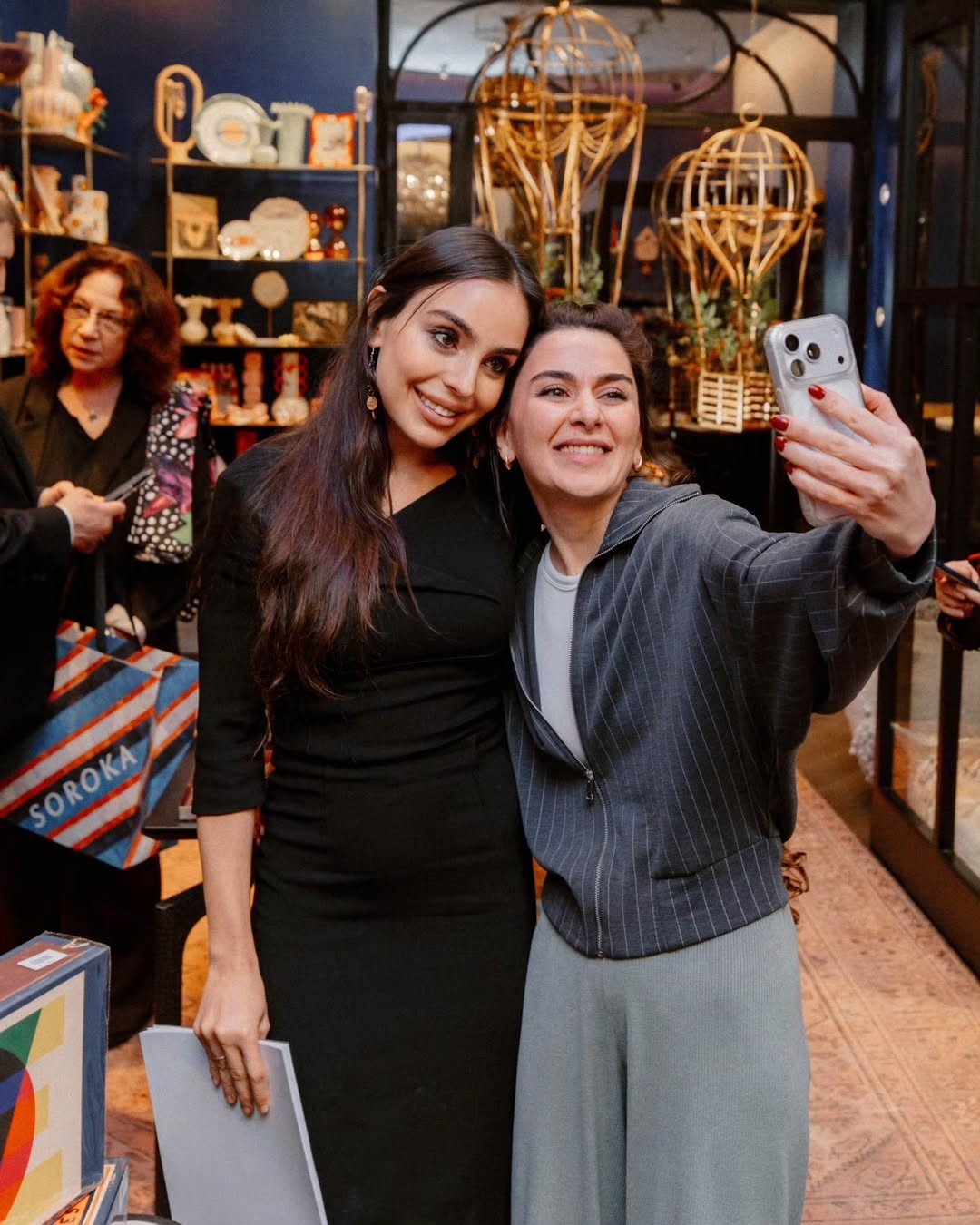 Leyla Əliyeva "Sinxronizasiya" sərgisində - FOTOLAR