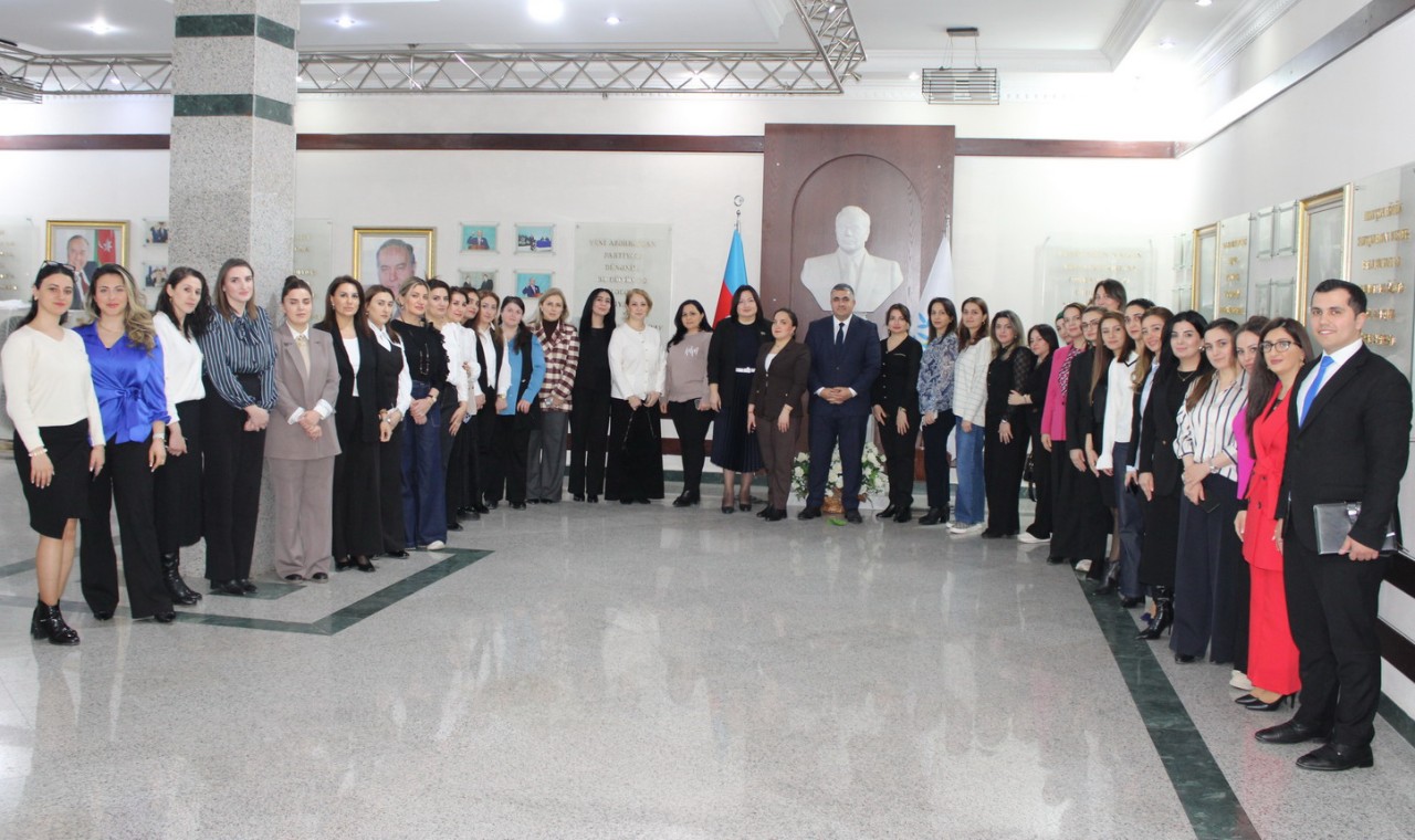 YAP Nizami rayon təşkilatı tədbir keçirdi - FOTOLAR