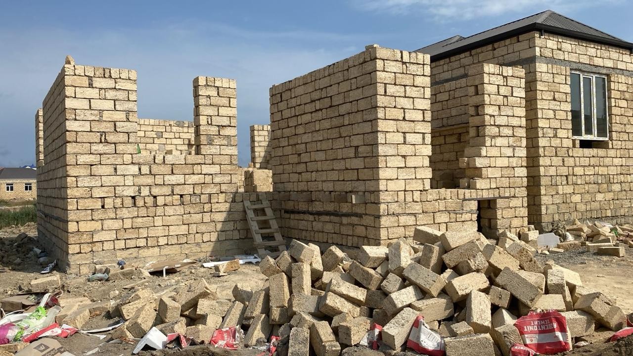 Abşeronda qanunsuz tikintilərin qarşısı alındı - FOTOLAR