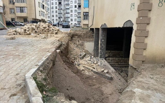 Abşeronda qanunsuz tikintilərin qarşısı alındı- FOTOLAR