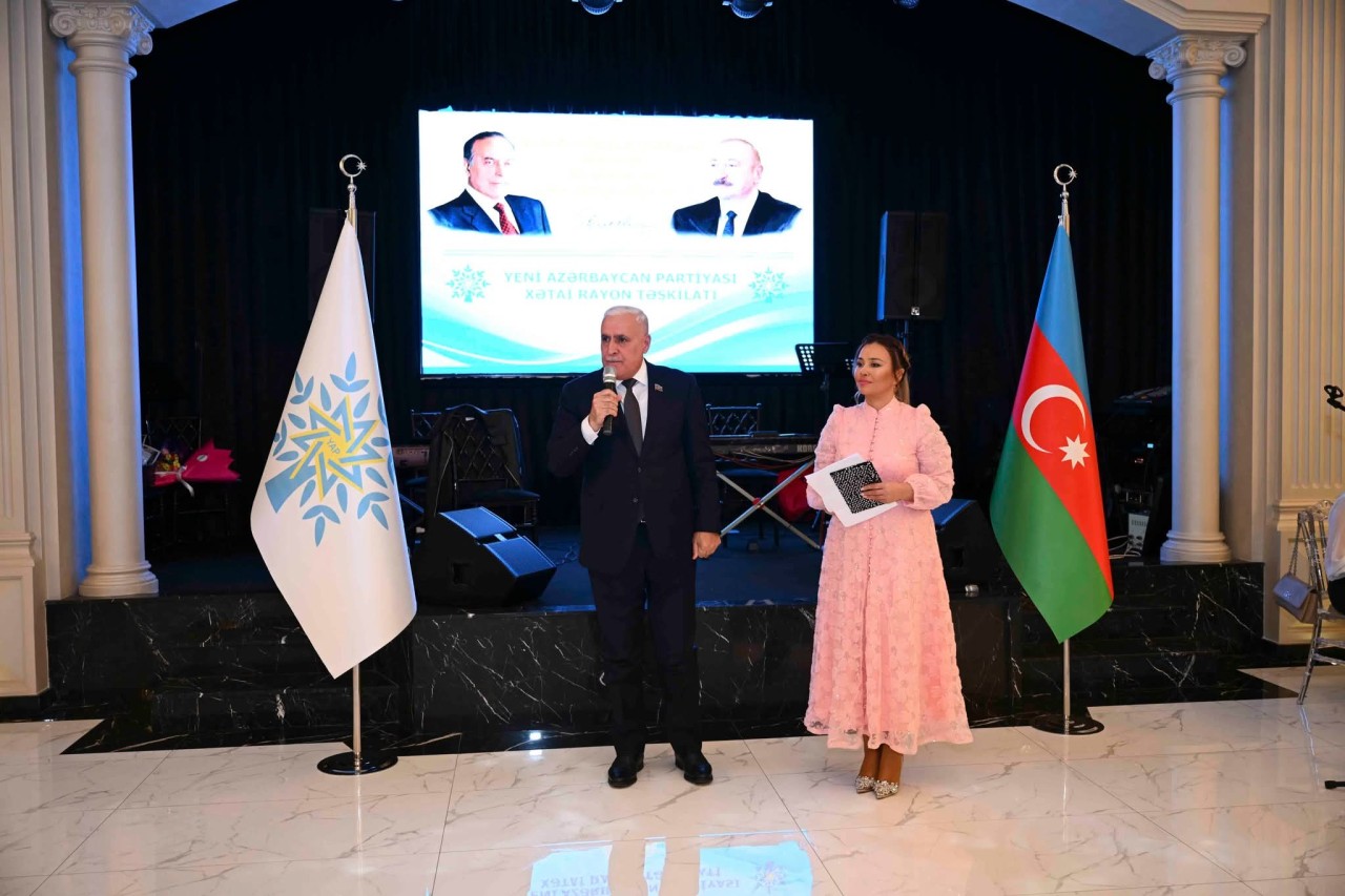 YAP Xətai rayon təşkilatının təsis olunmasının 33 illiyi qeyd edilib - FOTOLAR