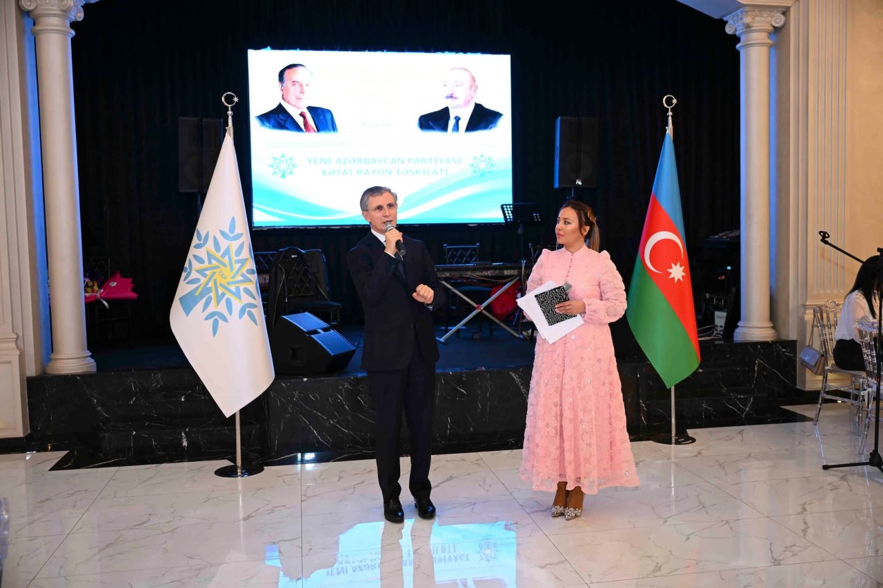 YAP Xətai rayon təşkilatının təsis olunmasının 33 illiyi qeyd edilib - FOTOLAR