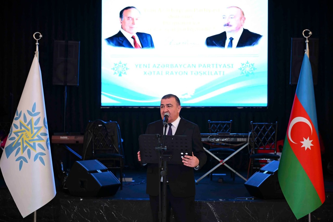 YAP Xətai rayon təşkilatının təsis olunmasının 33 illiyi qeyd edilib - FOTOLAR