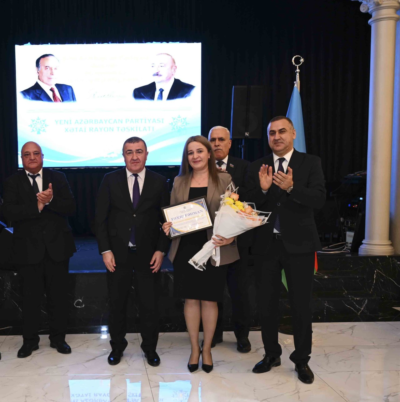 YAP Xətai rayon təşkilatının təsis olunmasının 33 illiyi qeyd edilib - FOTOLAR