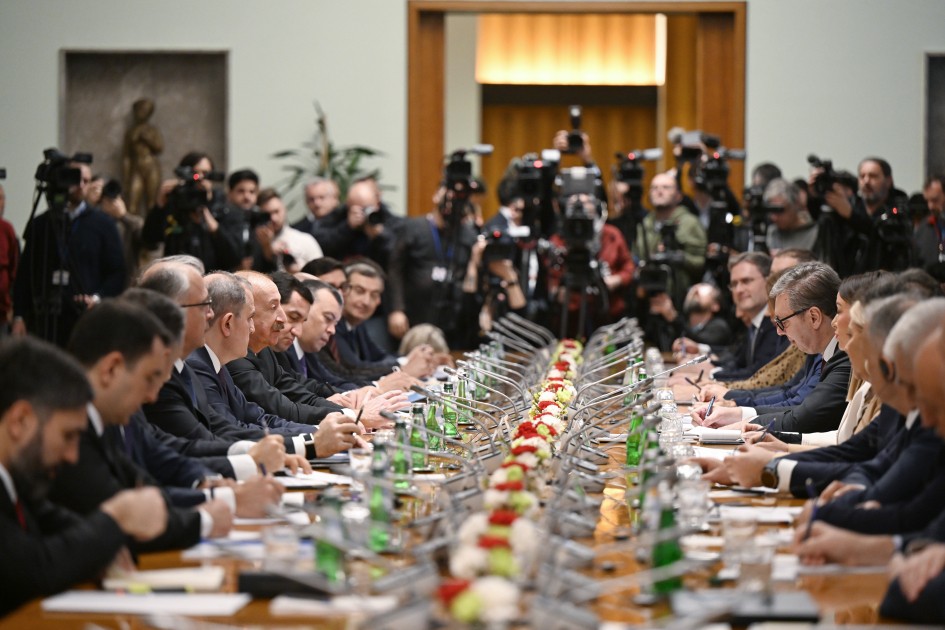 Azərbaycan və Serbiya arasında Strateji Tərəfdaşlıq Şurasının 1-ci iclası keçirildi - FOTOLAR (YENİLƏNİB)