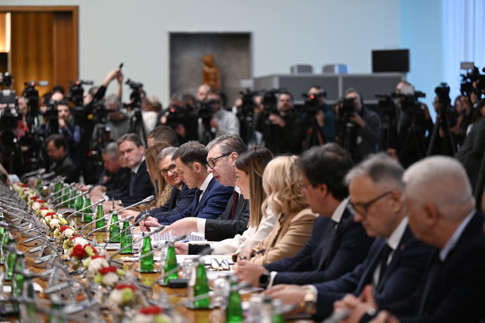 Azərbaycan və Serbiya arasında Strateji Tərəfdaşlıq Şurasının 1-ci iclası keçirildi - FOTOLAR (YENİLƏNİB)