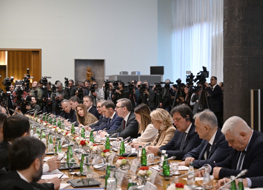 Azərbaycan və Serbiya arasında Strateji Tərəfdaşlıq Şurasının 1-ci iclası keçirildi - FOTOLAR (YENİLƏNİB)