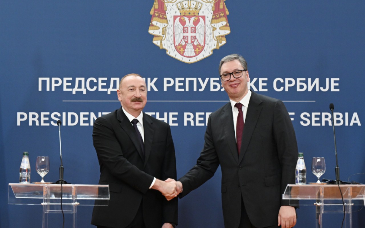 "Bizim Serbiya ilə planlarımız var"- İlham Əliyev