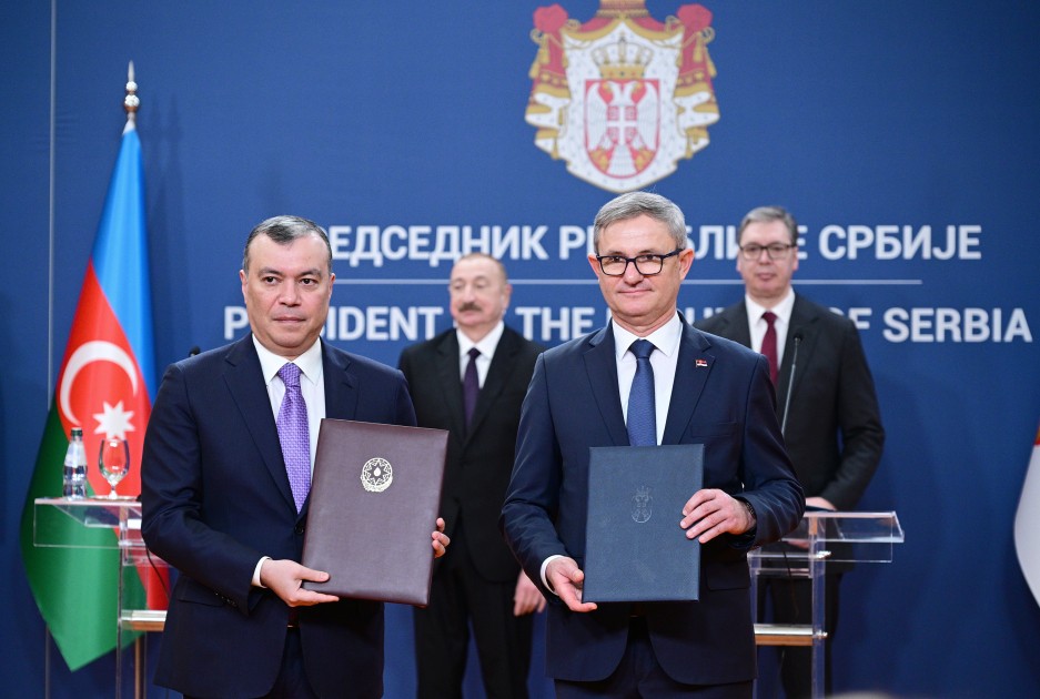 Azərbaycan-Serbiya sənədləri mübadilə olundu 