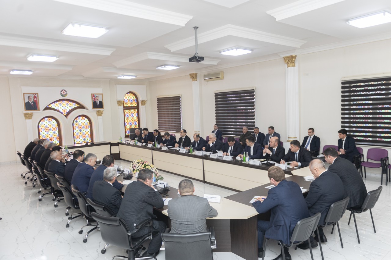 Xaçmazda regional müşavirə keçirilib - FOTOLAR