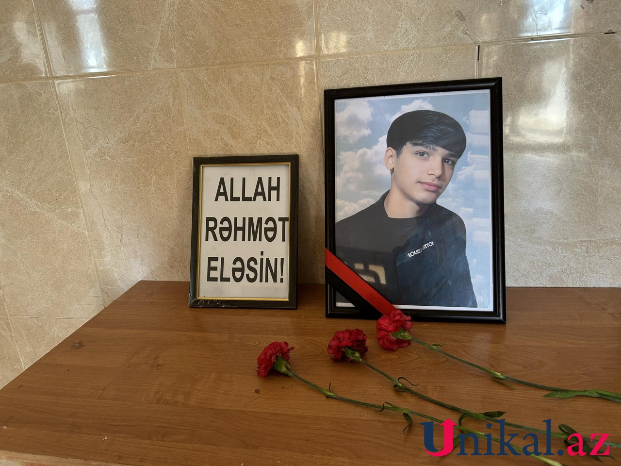 Qəzada ölən Vahid bu kollecin tələbəsi imiş - FOTO