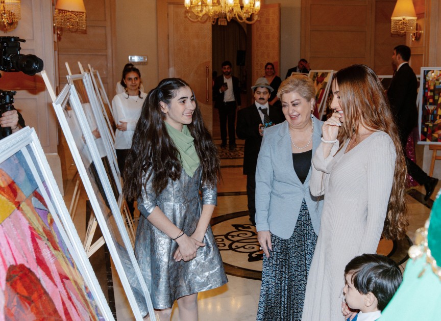 Arzu Əliyeva “Qaranlıqdan sonra” adlı tədbirdə - FOTOLAR