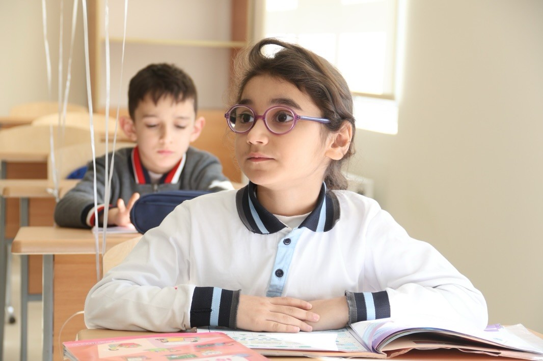 Ağdamın ilk məktəbində dərslər başladı - FOTOLAR