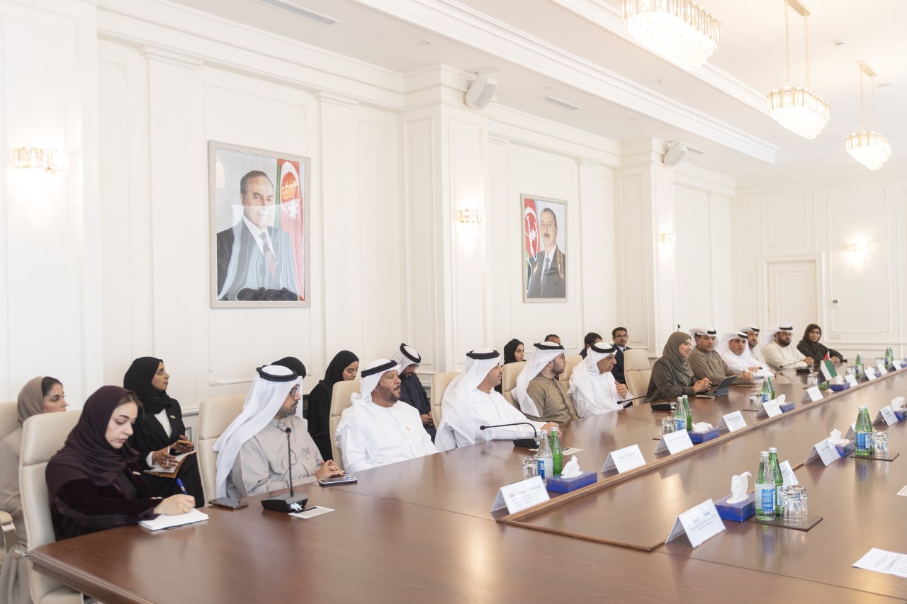 Nazir BƏƏ-nin nümayəndə heyəti ilə görüşdü - FOTOLAR