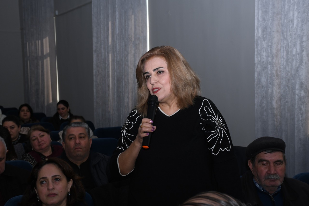 Vaqif Həsənov Mehdiabad qəsəbəsində səyyar görüş keçirdi - FOTOLAR