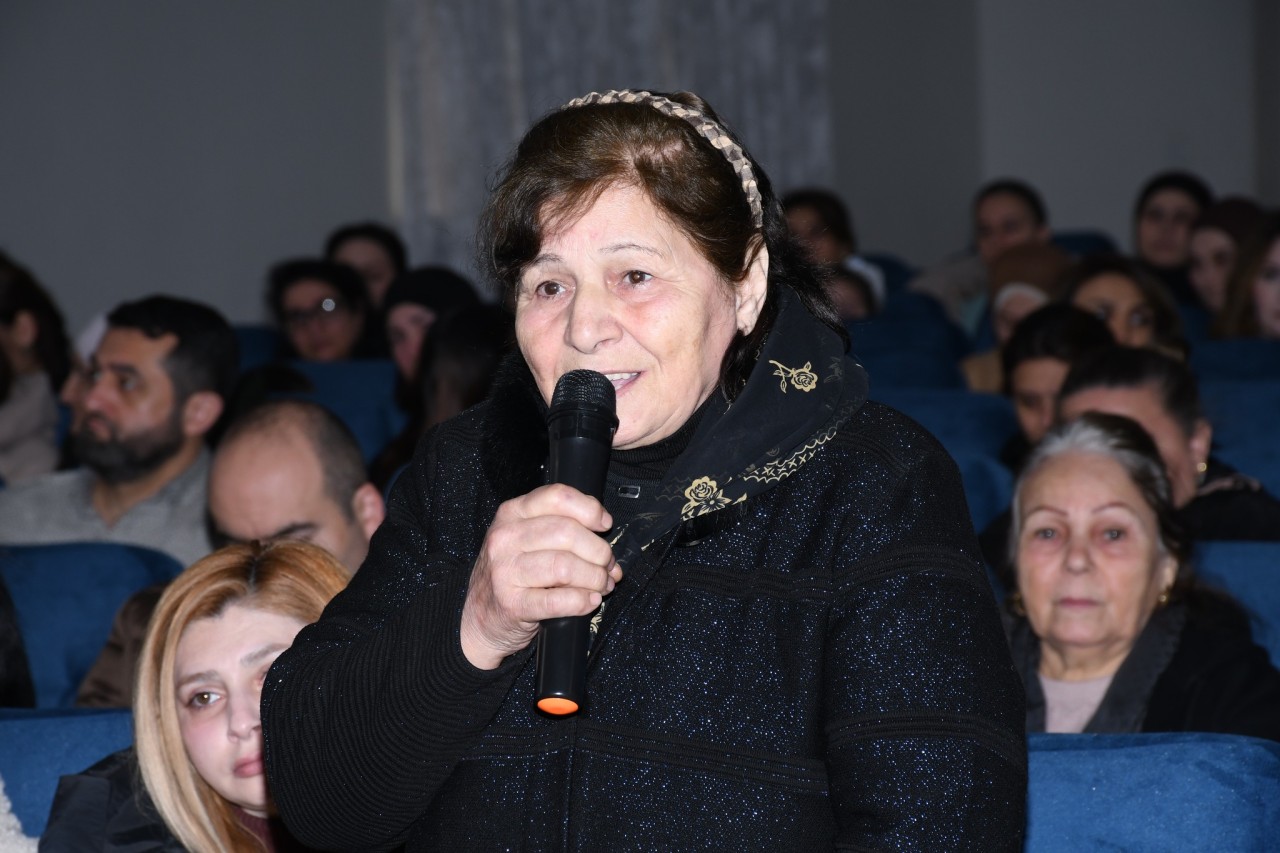 Vaqif Həsənov Mehdiabad qəsəbəsində səyyar görüş keçirdi - FOTOLAR