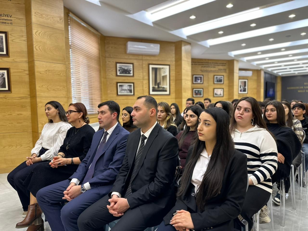 “Ümummilli Lider: Heydər Əliyev mühazirələri” layihəsinin növbəti görüşü keçirilib - FOTOLAR