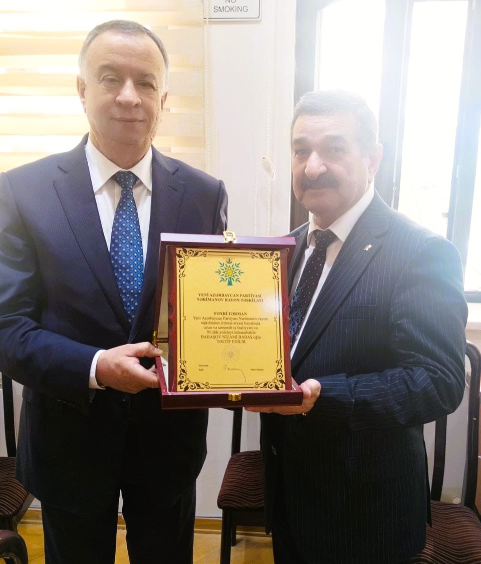 YAP Nərimanov rayon təşkilatı tərəfindən görüş keçirilib - FOTOLAR