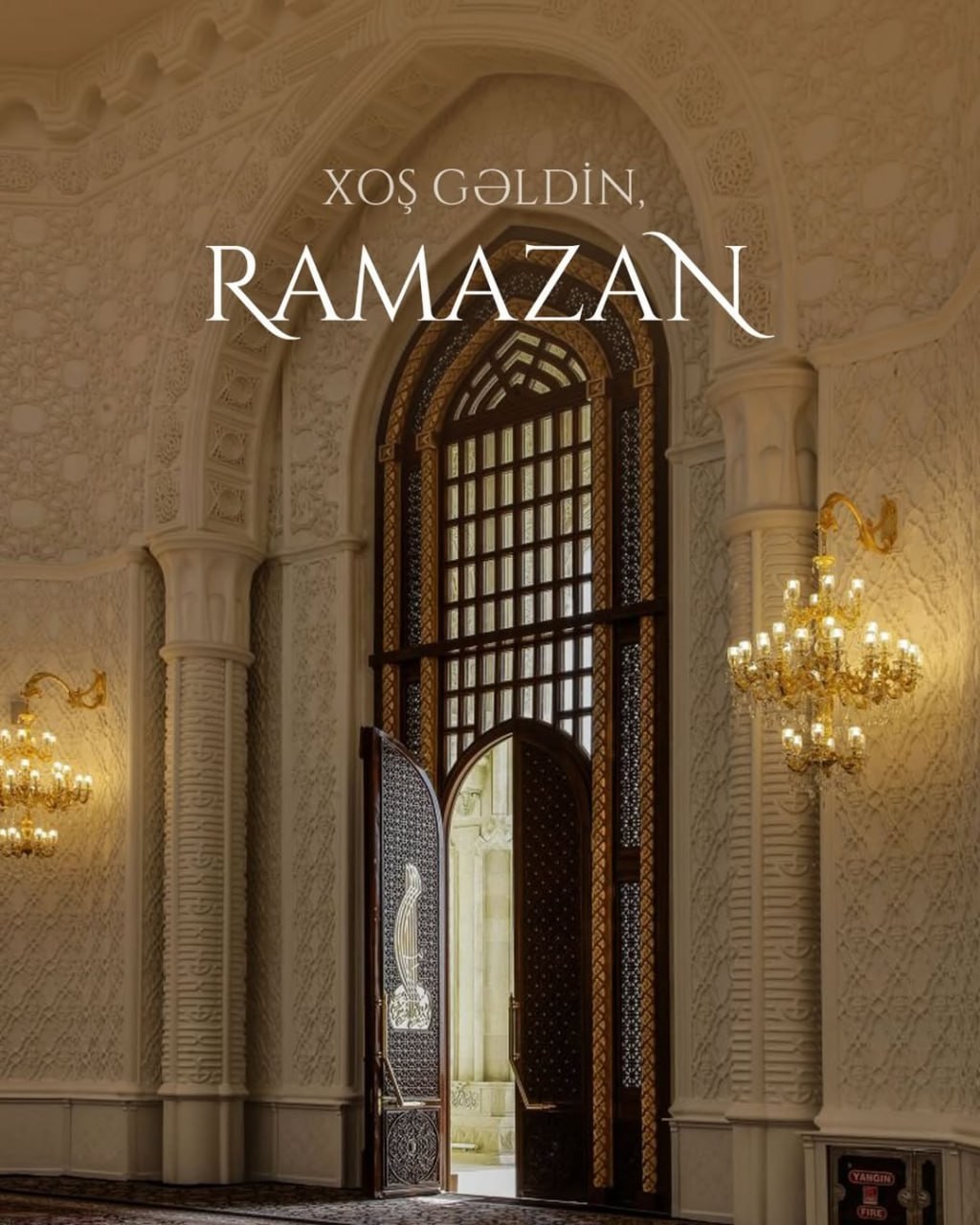 Alena Əliyevadan Ramazan paylaşımı - FOTO