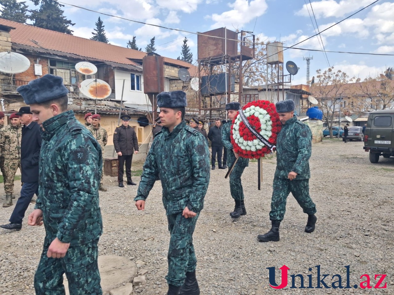 Daha bir itkin-şəhid dəfn edildi - FOTOLAR