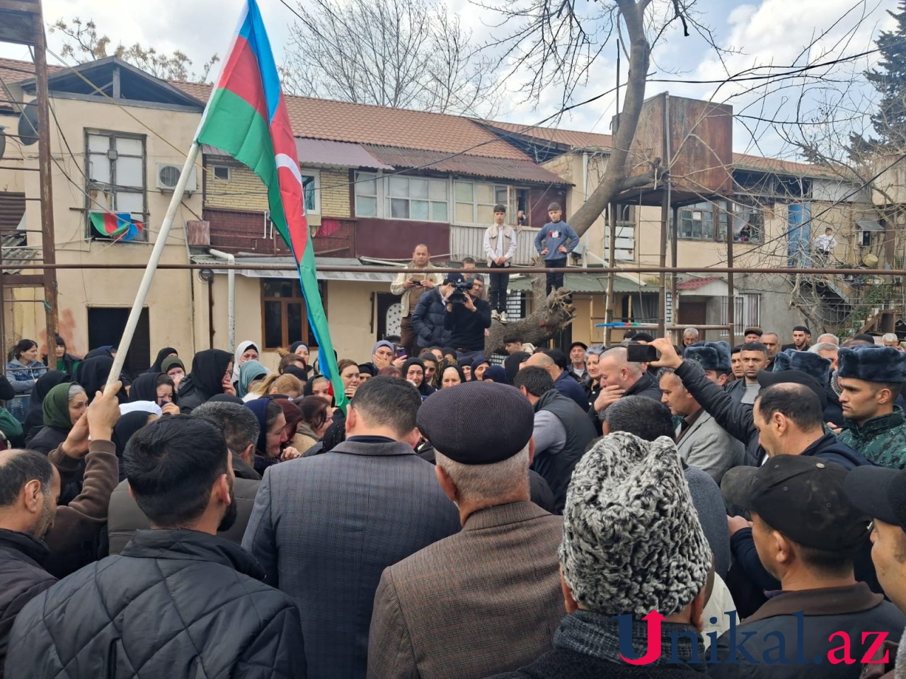 Daha bir itkin-şəhid dəfn edildi - FOTOLAR