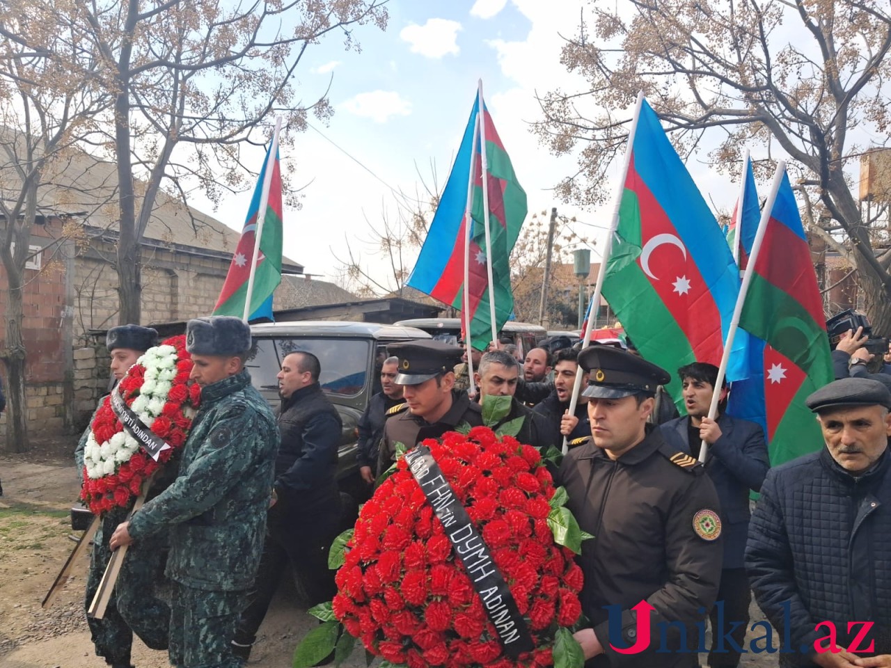 Daha bir itkin-şəhid dəfn edildi - FOTOLAR