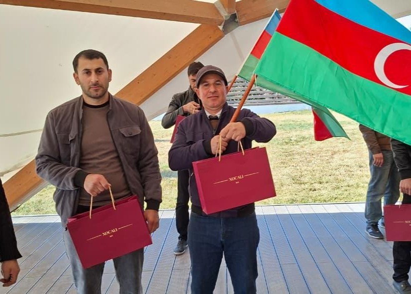 Xocalının Xanabad kəndinə ilk köç olub - FOTOLAR