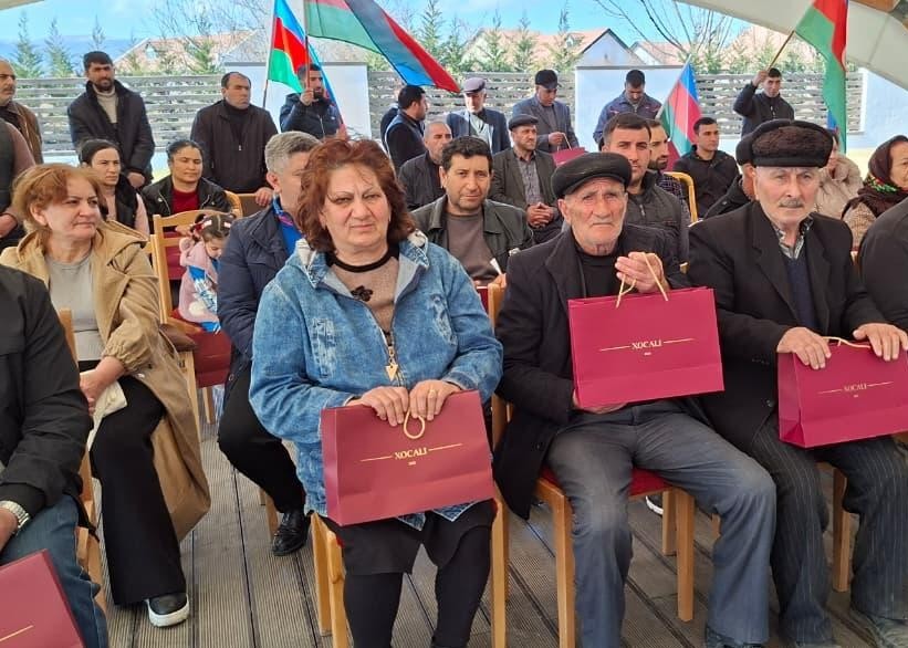 Xocalının Xanabad kəndinə ilk köç olub - FOTOLAR