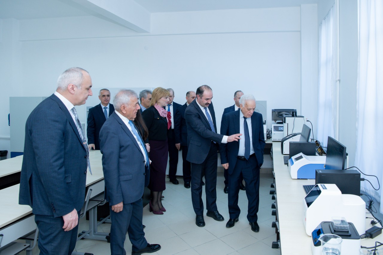 Rektor BMU-da laboratoriyanın açılışında iştirak edib - FOTOLAR