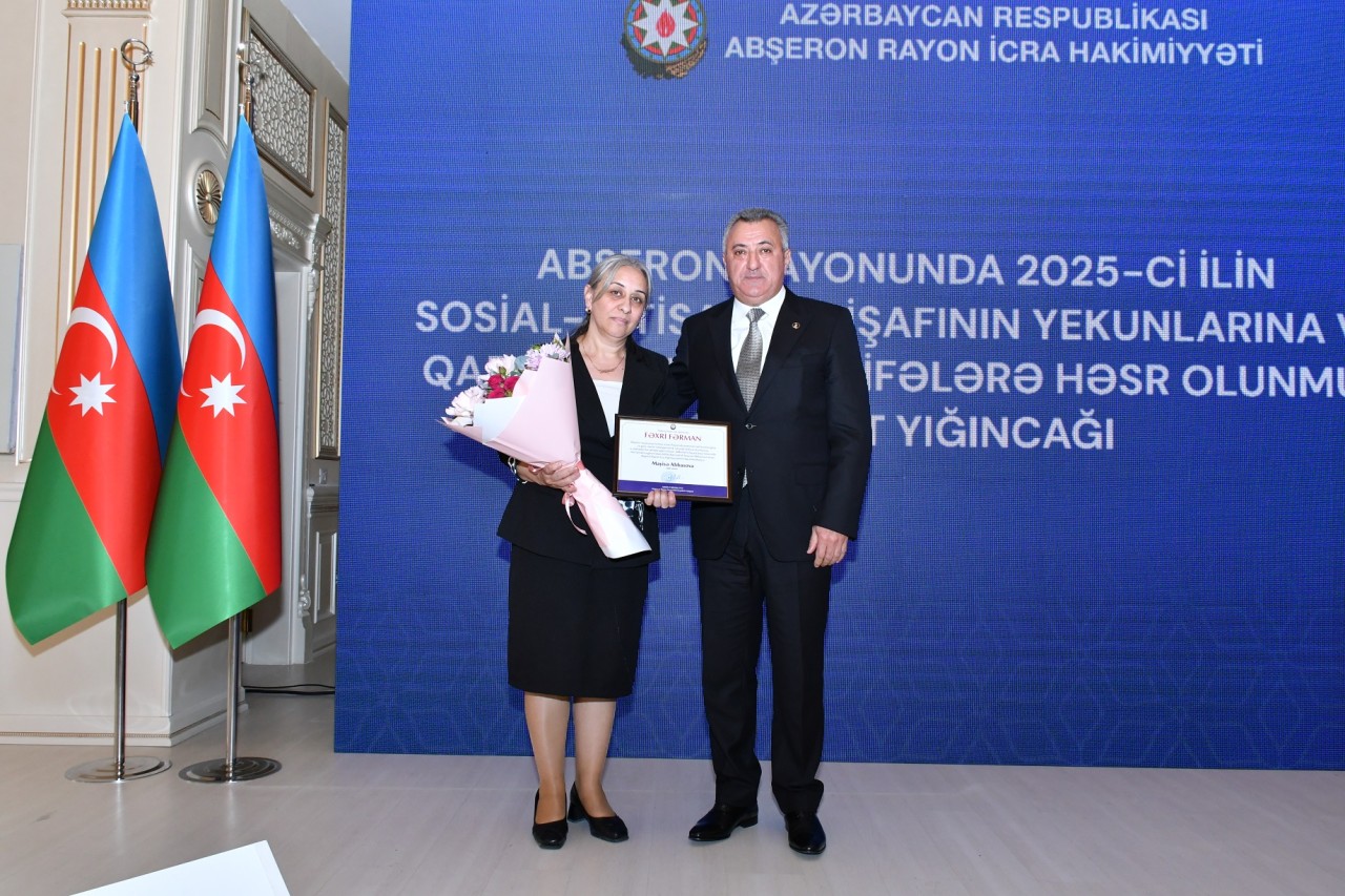 Abşeronda hesabat yığıncağı keçirildi - FOTOLAR