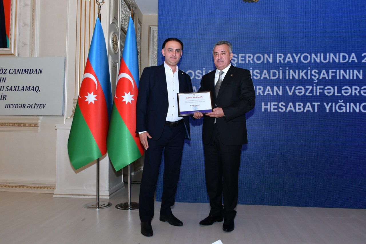 Abşeronda hesabat yığıncağı keçirildi - FOTOLAR