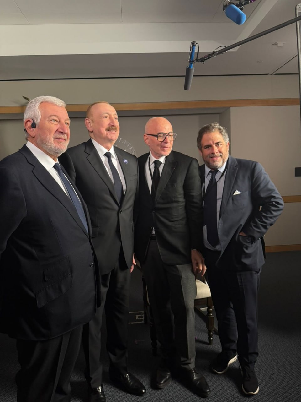 Prezident dünya liderləri ilə bir arada - VİDEO (FOTOLAR)