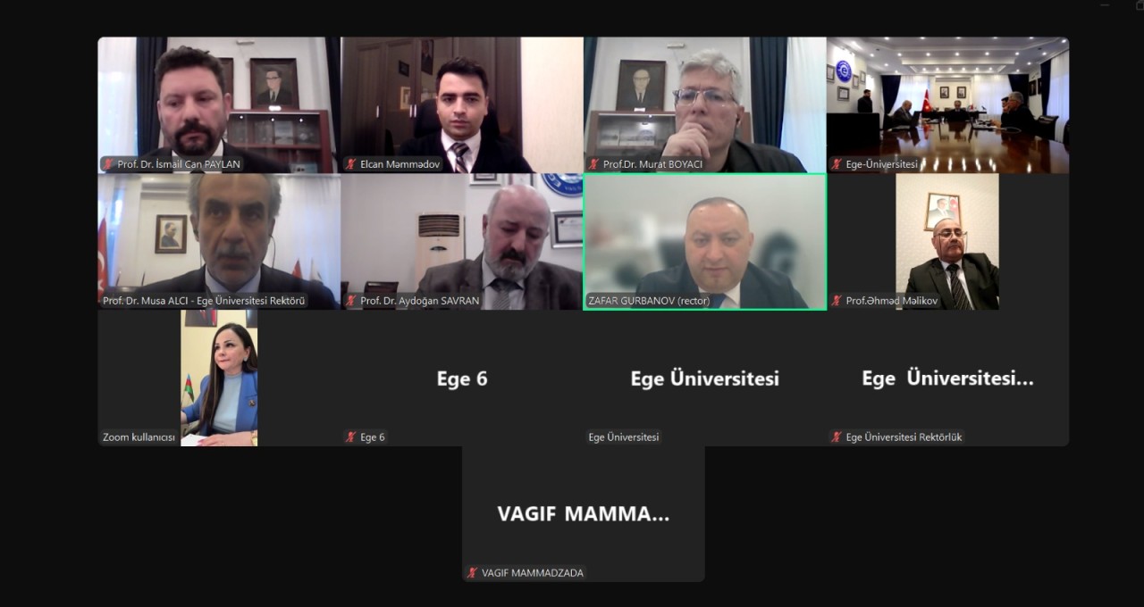 ADAU–EGE rəhbər heyətinin görüşü keçirilib - FOTOLAR