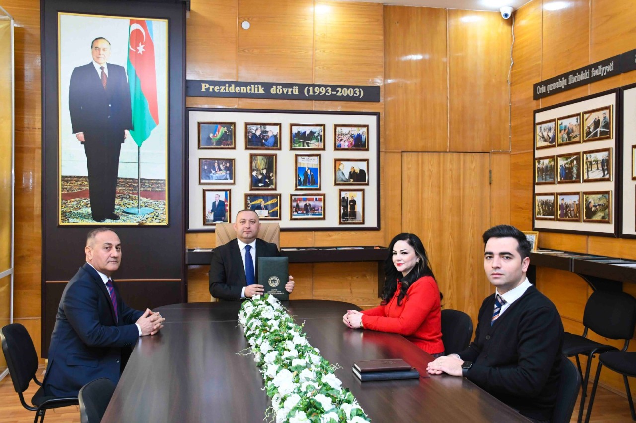 ADAU–EGE rəhbər heyətinin görüşü keçirilib - FOTOLAR