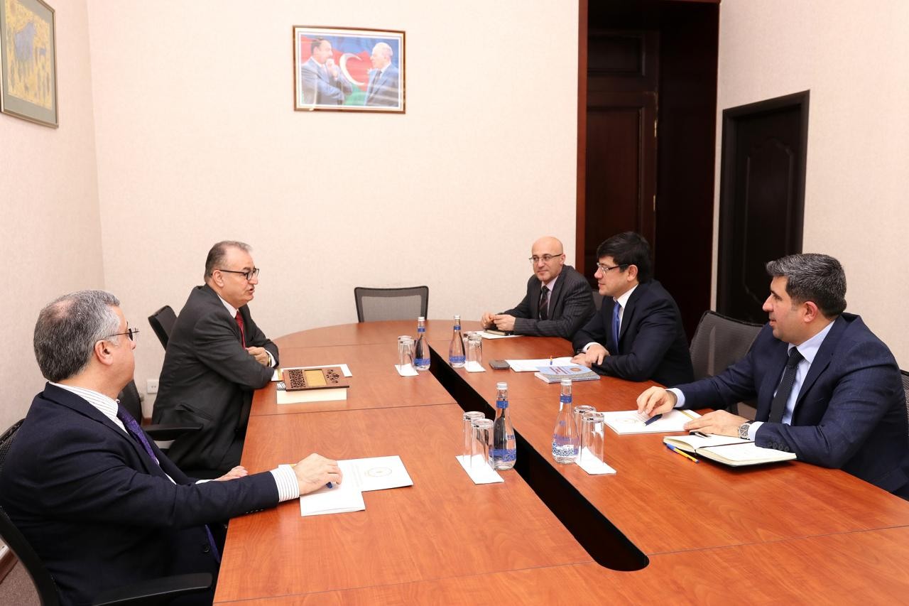 Fuad Muradov Şəmsəddin Kuzəçi ilə görüşdü - FOTO