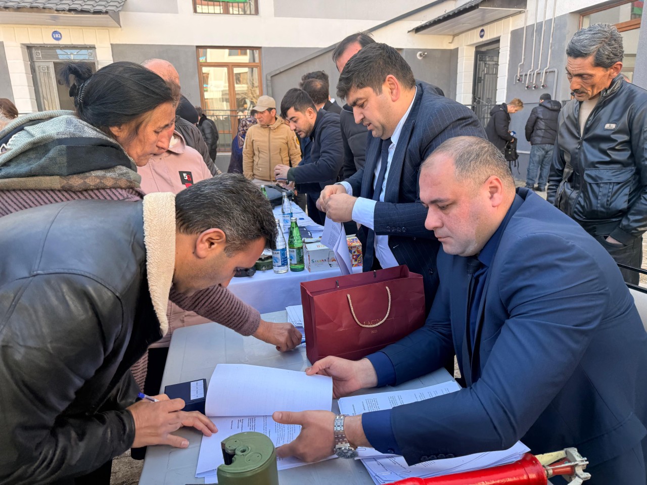 Köç karvanı Xocavənd şəhərinə çatdı - FOTOLAR