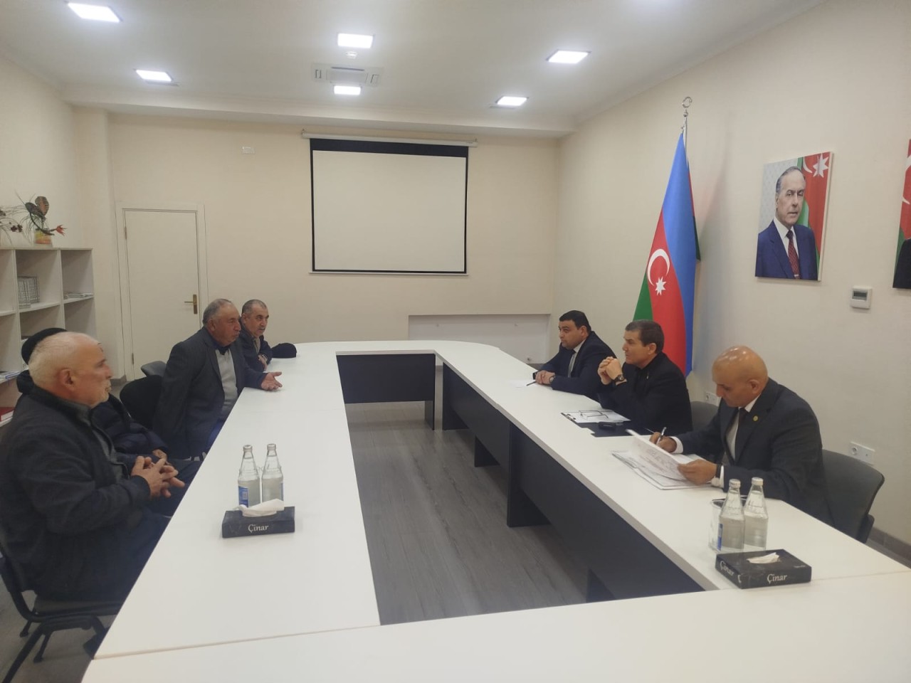 Bədəl Bədəlov Naftalanda seçiciləri ilə görüşdü - FOTOLAR