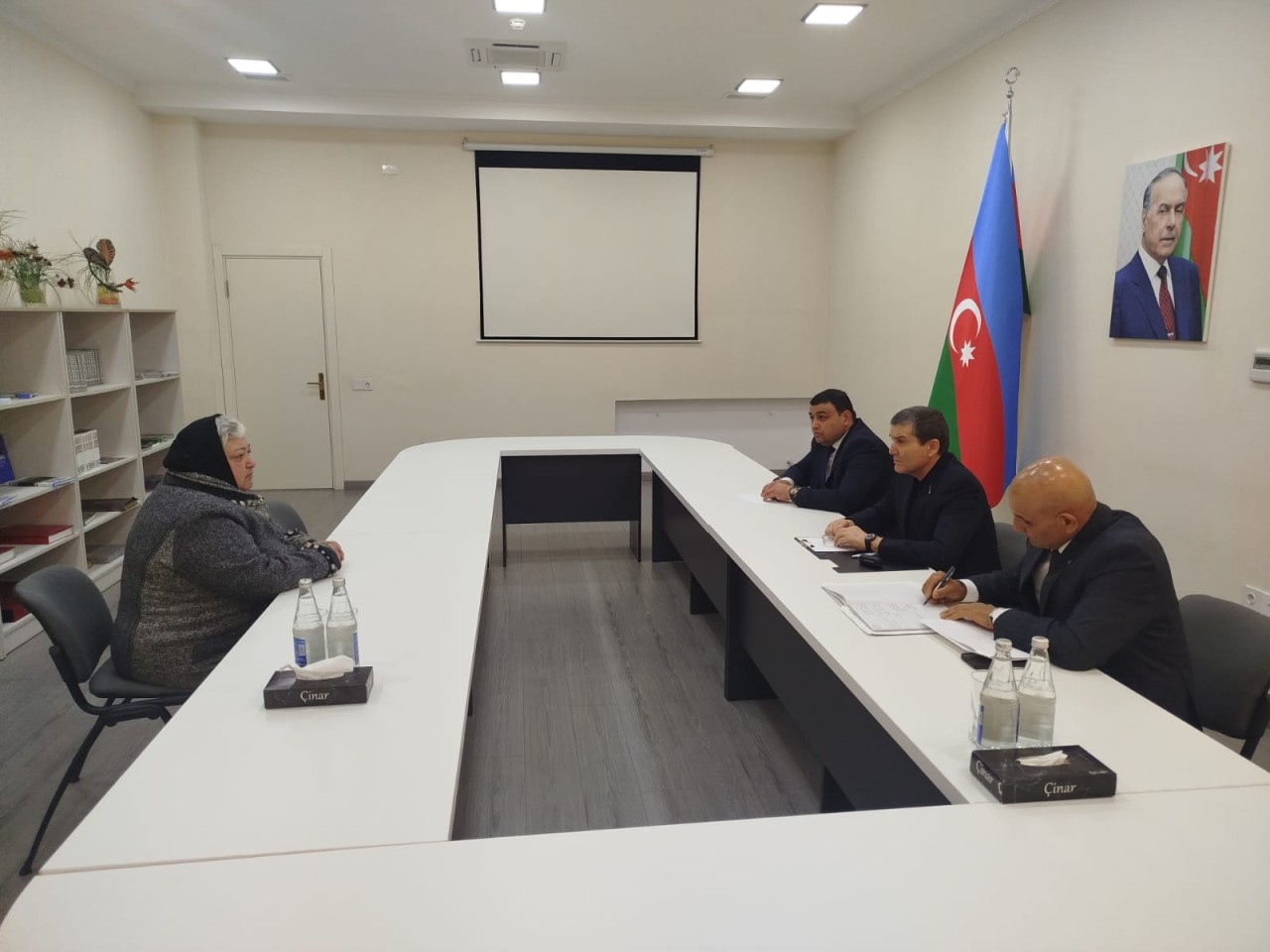 Bədəl Bədəlov Naftalanda seçiciləri ilə görüşdü - FOTOLAR