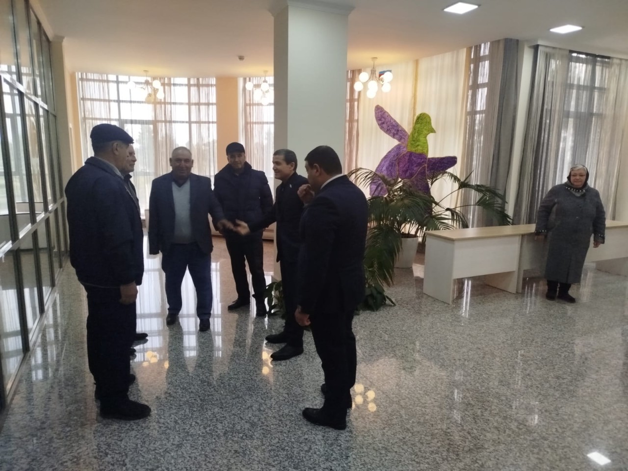 Bədəl Bədəlov Naftalanda seçiciləri ilə görüşdü - FOTOLAR