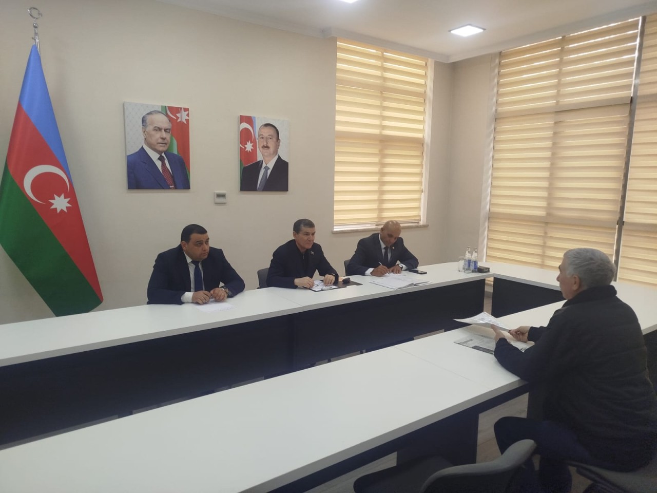 Bədəl Bədəlov Naftalanda seçiciləri ilə görüşdü - FOTOLAR