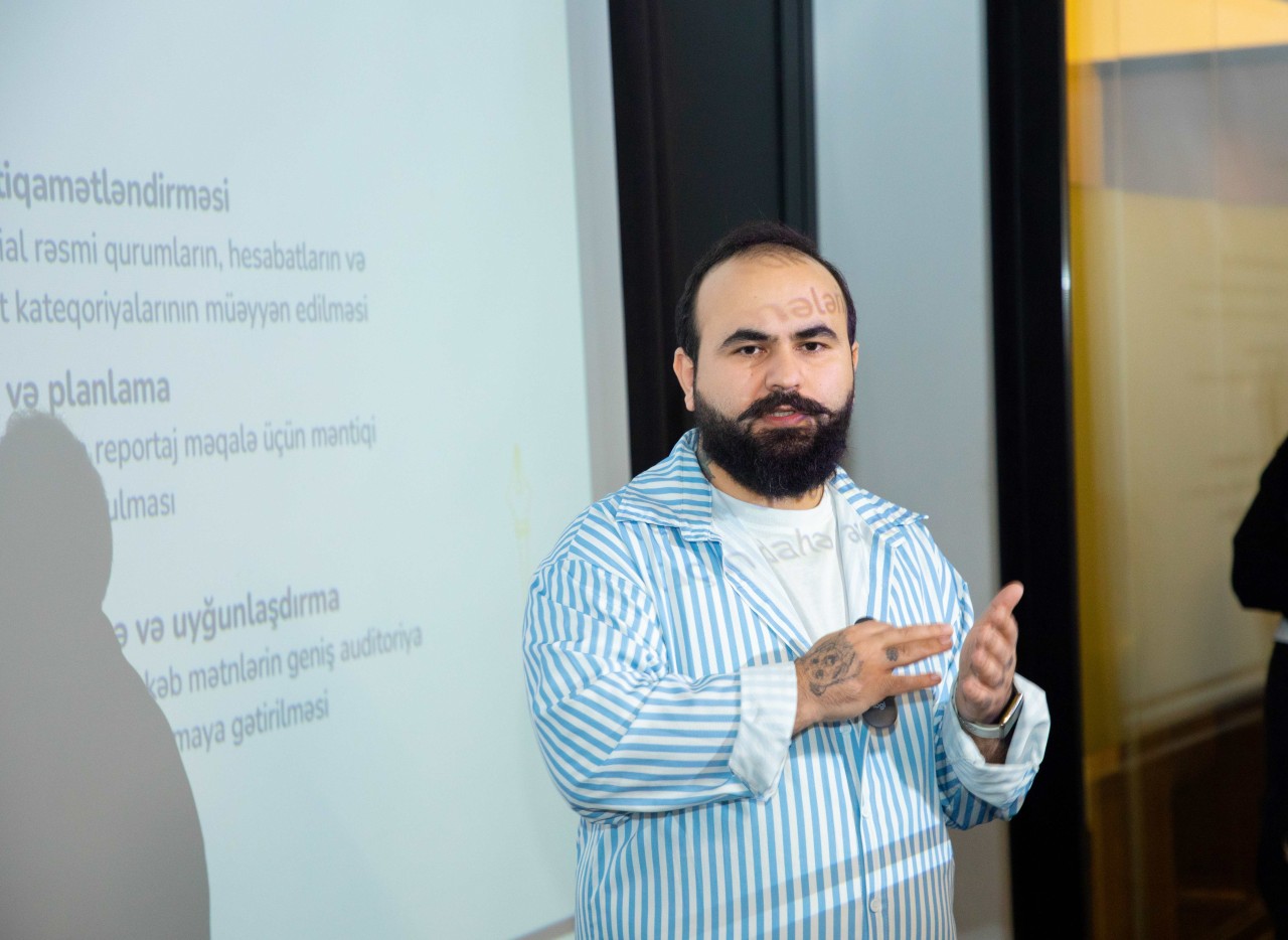 “Azərsun Holdinq” jurnalistlər üçün təlim keçirdi - FOTOLAR