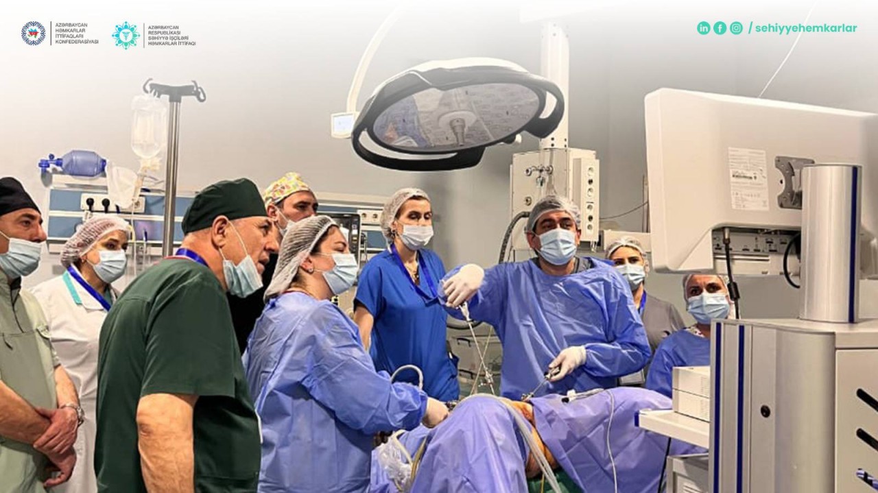 Səhiyyə İşçiləri Həmkarlar İttifaqı konfrans keçirdi - FOTOLAR