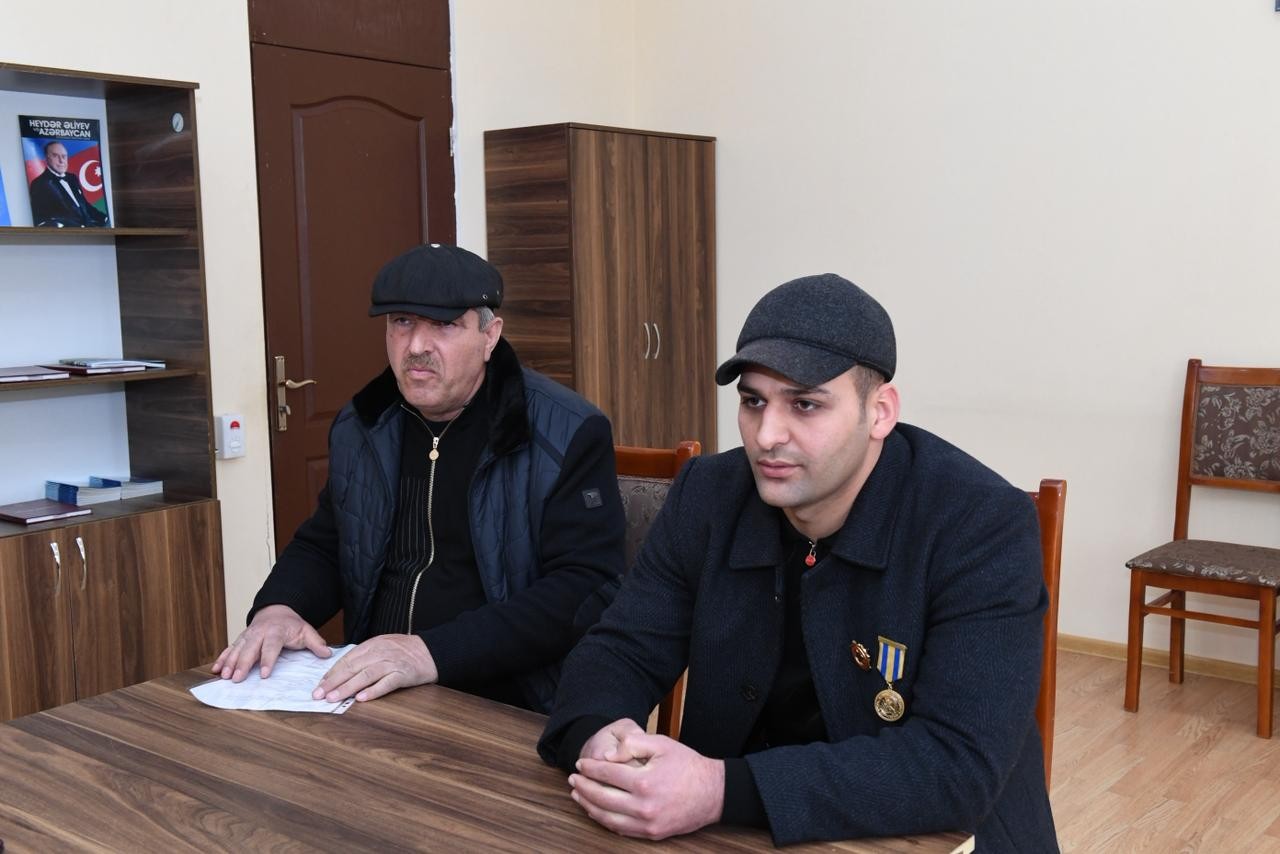 Komitə sədri Şirvanda keçmiş məcburi köçkünlərin müraciətləri dinləyib - FOTOLAR